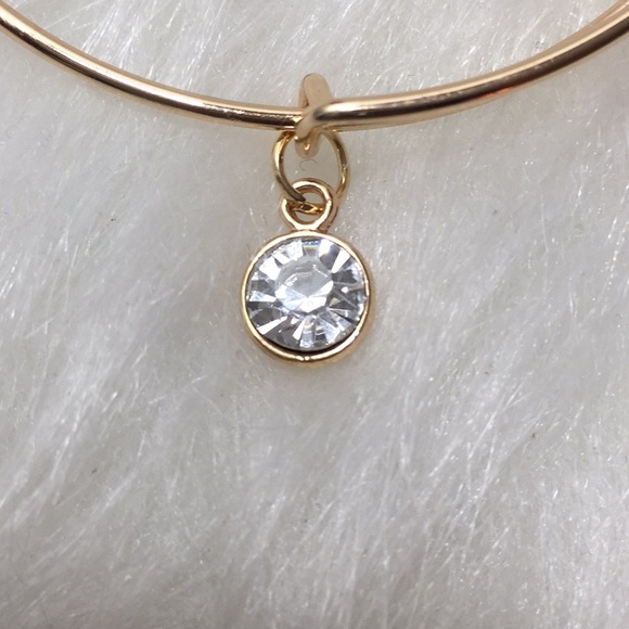 🌹3/$15 Palm Beach Wire Rhinestone Charm Bracelet - Picture 4 of 7